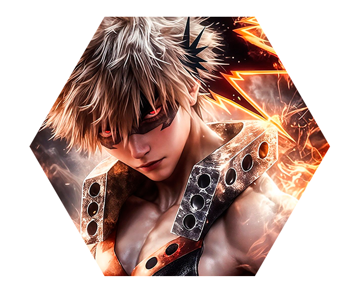 Llavero Katsuki Bakugo